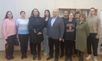 Студенты Лужского института (филиала) встретились с заместителем председателя Избирательной комиссии Ленинградской области