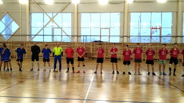 Соревнования по мини-футболу среди юношей в рамках Областной спартакиады студентов